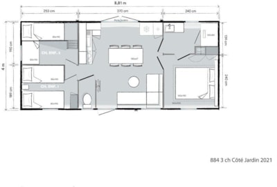 Bio Cottage SABI - 3 rooms "P r e m i u m"