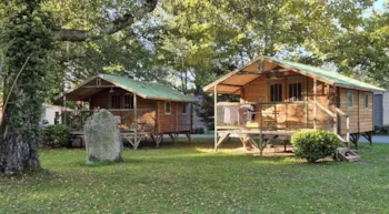 Location - Canadiennes - 2 Chambres - Camping La Forêt