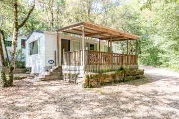 Mietunterkunft - Mobilheim Panoramique - Camping Au Bois Dormant