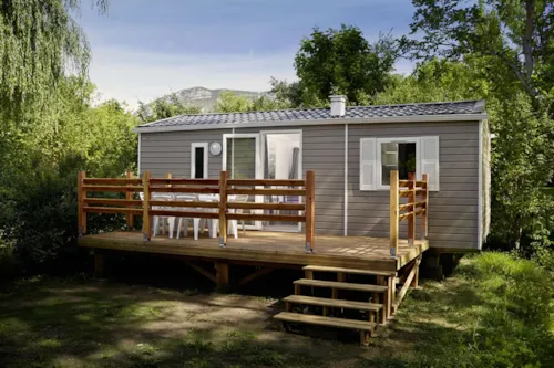 Accommodation - Mobile-Home Sencilo - image n°2 - Camping Le Moulin