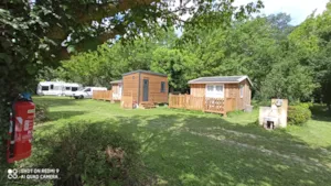 Locatif - Chalet with private facilities - Camping Le Moulin