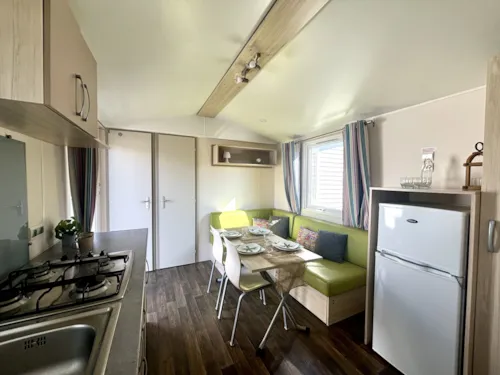 Accommodation - Mobil-Home Titania With Terrace - image n°3 - Camping Le Moulin