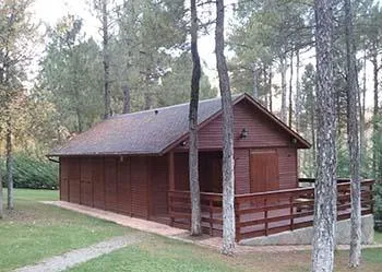 Mietunterkunft - Kabine Typ A - Camping Cuenca