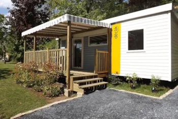 Mietunterkunft - Mobilheim Welcome 2 Schlafzimmer (Declik) - Camping PLEIN SOLEIL