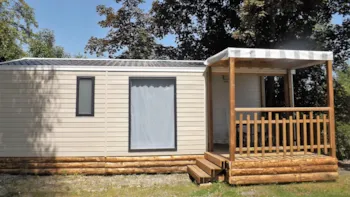 Mietunterkunft - Mobilheim Welcome 2 Schlafzimmer (Malaga) - Camping PLEIN SOLEIL