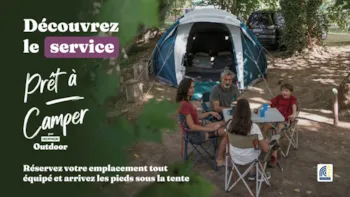 Mietunterkunft - Pauschale Prêt À Camper - Camping PLEIN SOLEIL