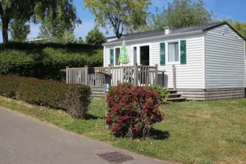 Mietunterkunft - Mobilheim Bikini - 1 Zimmer - Tiere Willkommen (Samstag) - Camping Le Frêche à l'Âne