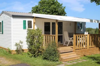 Mietunterkunft - Mobilheim O'tiny - 2 Zimmer - Haustiere Nicht Gestattet (Samstag) - Camping Le Frêche à l'Âne