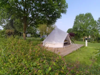 Mietunterkunft - Tente Sahara (1Lit Double) - Camping Le Frêche à l'Âne