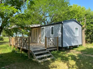 Locatif - Mobilheim - 2 Schlafzimmer mit Klimaanlage Nesasio - Camping Le Bardou