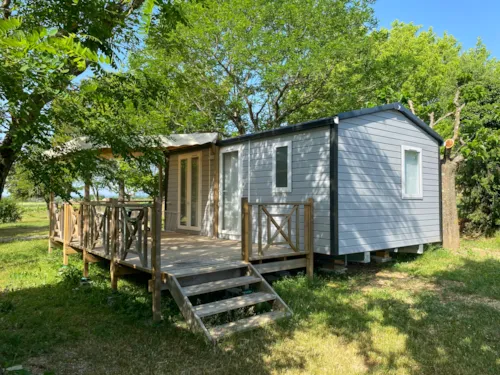 Mietunterkunft - Mobilheim - 2 Schlafzimmer Mit Klimaanlage Nesasio - image n°1 - Camping Le Bardou