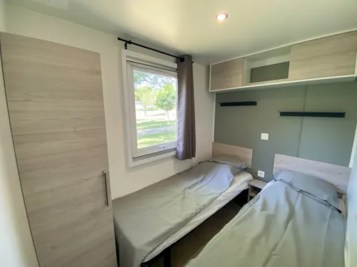 Mietunterkunft - Mobilheim - 2 Schlafzimmer Mit Klimaanlage Nesasio - image n°7 - Camping Le Bardou