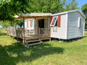 Locatif - Mobilheim - 3 Zimmer - Camping Le Bardou