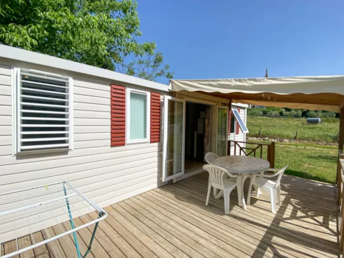 Mietunterkunft - Mobilheim - 3 Zimmer - image n°2 - Camping Le Bardou