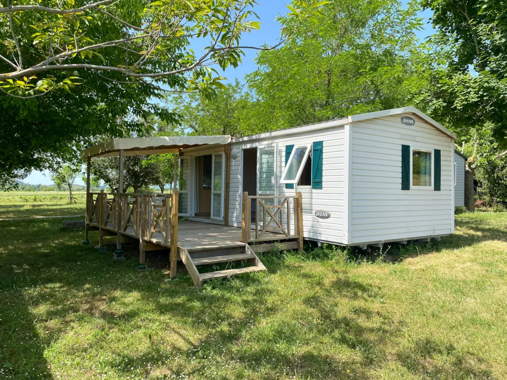 Location - Mobil Home - 2 Chambres Rivera - Camping Le Bardou