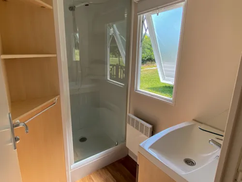 Location - Mobil Home - 2 Chambres Rivera - image n°5 - Camping Le Bardou