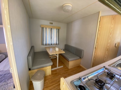 Mobile-home 2 bedrooms without toilet blocks