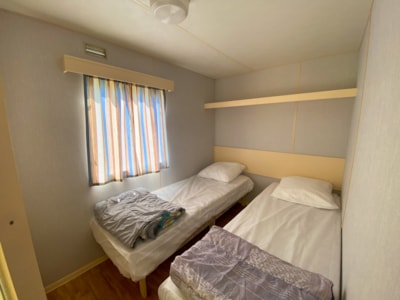 Mobile-home 2 bedrooms without toilet blocks