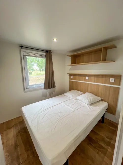 Accommodation - New Mobile Home - 3 Bedrooms With Air Conditioning Nesasio - image n°7 - Camping Le Bardou