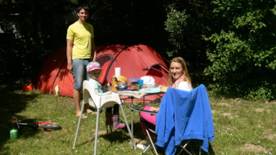Pitch tent — 5