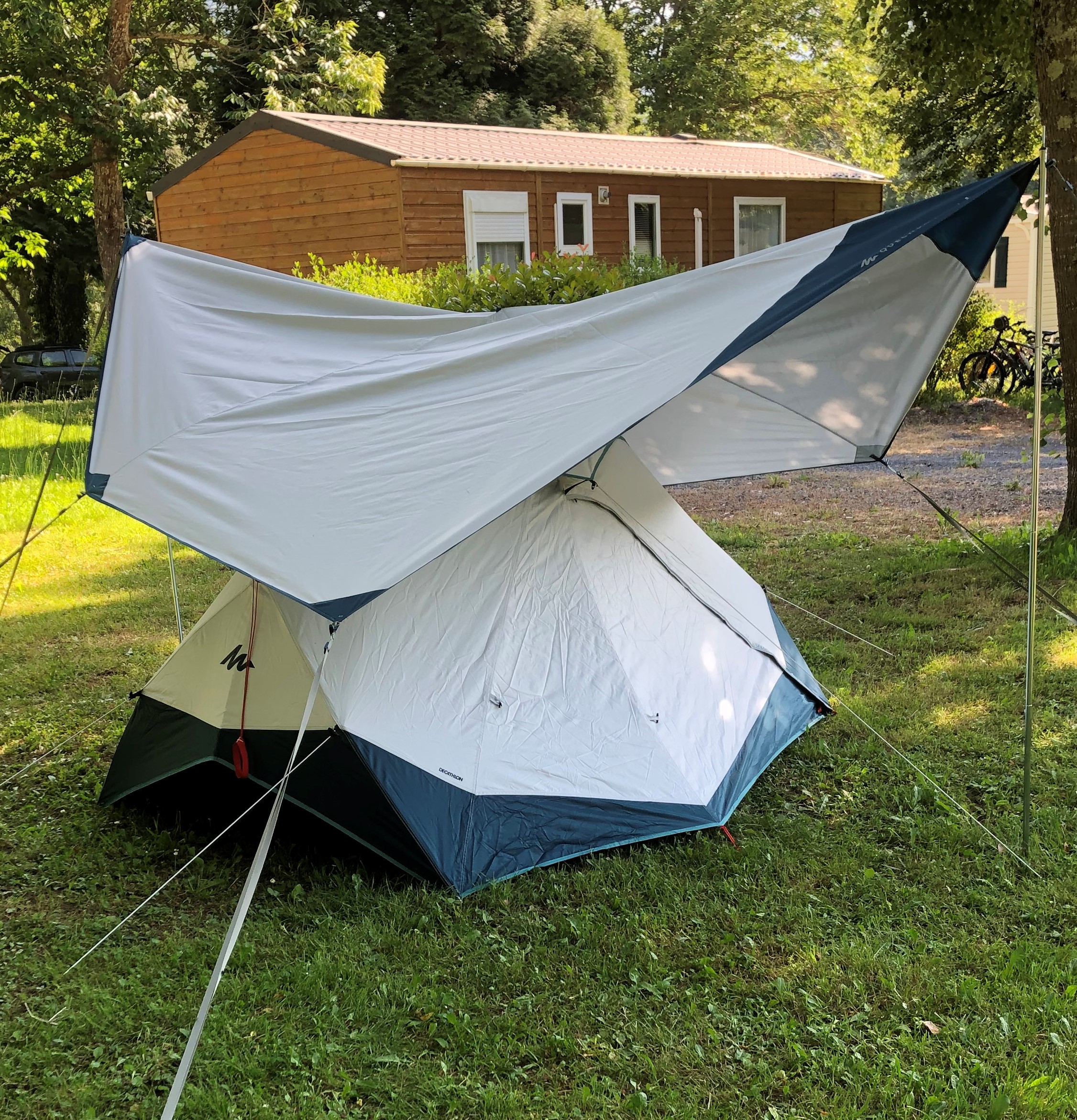 Accommodation - Le Prêt A Camper 2 Personnes - Camping A l'Ombre des Tilleuls