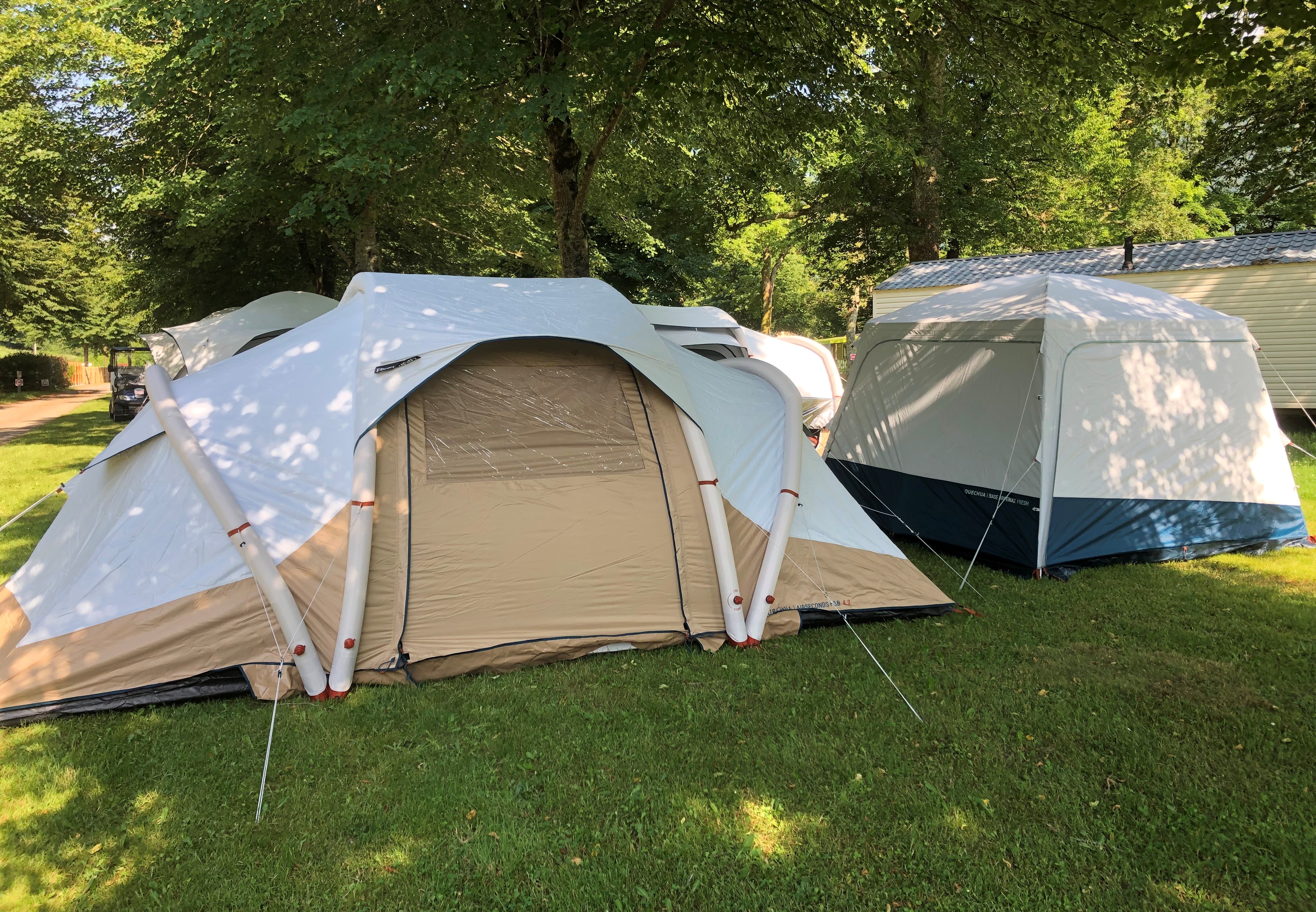 Location - Le Prêt A Camper 4 Personnes - Camping A l'Ombre des Tilleuls