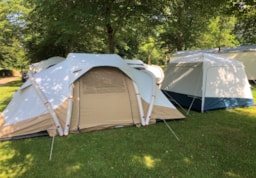 Location - Le Prêt A Camper 4 Personnes - Camping A l'Ombre des Tilleuls
