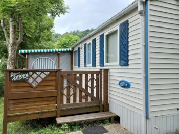 Mietunterkunft - Standard Mobil Home 28M² ( +10 Years) - Camping LARBEY