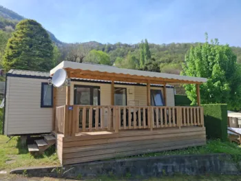 Mietunterkunft - Mobil Home Confort 32M² (- 5 Ans) - Camping LARBEY