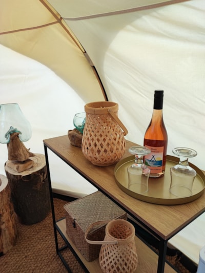 Glamping tent