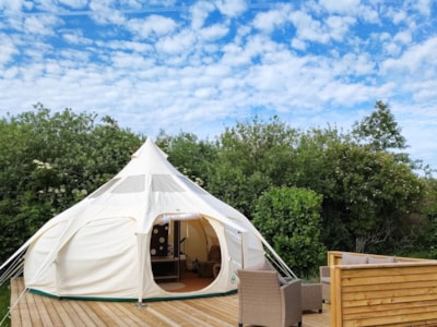 Glamping tent