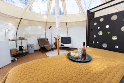 Glamping tent