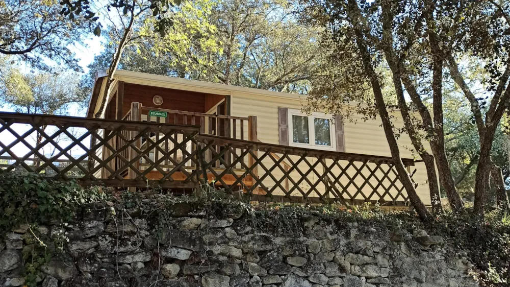 Mietunterkunft - Eichhörnchen Mobilheim - Camping Le Moulin à Vent