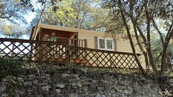 Mietunterkunft - Eichhörnchen Mobilheim - Camping Le Moulin à Vent