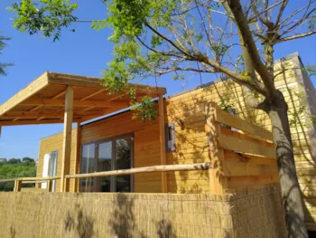 Mietunterkunft - Lodge - Camping Au Paradis des Campeurs
