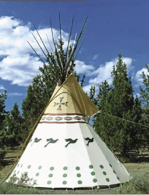 Location - Tipi - image n°1 - Camping Les Genêts