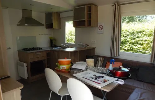 Location - Mobile-Home Confort - image n°2 - Camping Les Genêts