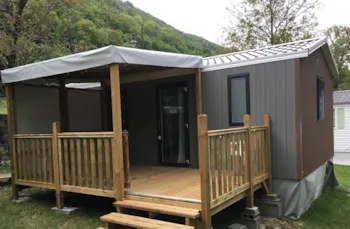 Mietunterkunft - Mobilheim Ibiza - Camping LE HOUNTA