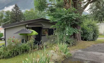 Mietunterkunft - Hütte Bassia - Camping LE HOUNTA