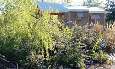 Canvas bungalow Carrelet on piles - 2 bedrooms