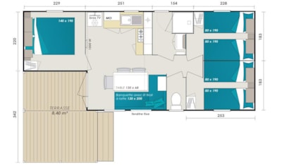 Loggia - 3 bedrooms