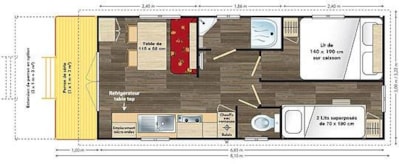 Gipsycar  - 2 bedrooms