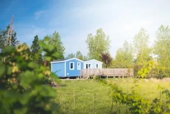 Mietunterkunft - Hutte Cabane Du Pêcheur - 3 Zimmer - Camping Ferme Pédagogique de Prunay