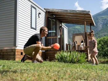 Mietunterkunft - Mobilheim Ardiden 2 Schlafzimmer Tv Lv Terrasse Semi-Couverte - Sites et Paysages Pyrénévasion