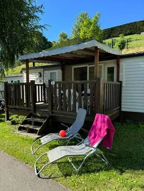 Mietunterkunft - Mobil Home Troumouse 2 Slaapkamers Tv Spülmaschine Halbüberdachte Terrasse - Sites et Paysages Pyrénévasion