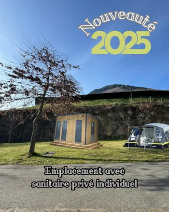 Stellplatz - Prenium-Stellplatz 100 M² Mit Individuellen Sanitäranlagen - Sites et Paysages Pyrénévasion