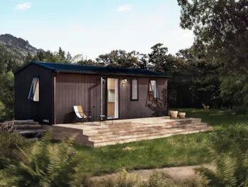 Mietunterkunft - Mobil Home Iris 2 Slaapkamers Air Conditioner Tv Spülmaschine Halbüberdachte Terrasse - Sites et Paysages Pyrénévasion