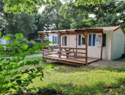 Location - Mobil-Home Standard 2 Chambres + Terrasse - Camping Le Rural Cap Des Arribas