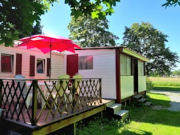 Location - Mobil-Home Family Confort 3 Chambres + 2 Terrasses (1 Ouverte + 1 Fermée) - Camping Le Rural Cap Des Arribas