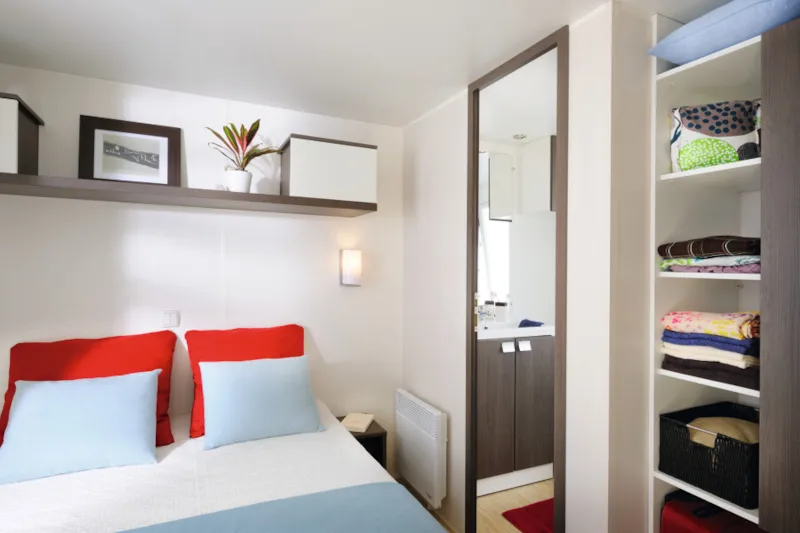 Mobile Home Family Grand Confort- 3 Chambres + 1 Mezzanine + 2 Salles De Bain+Terrasse Couverte 18M2